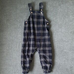 Old Navy Plaid Corduroy Overalls for Baby
